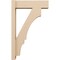 Ekena Millwork 6-in W x 20-in D x 32-in H Balboa Block Rough Cedar Woodgrain TimberThane Outlooker, Primed Tan OUTUR060X20X32BOA44RCPR - alternate 6